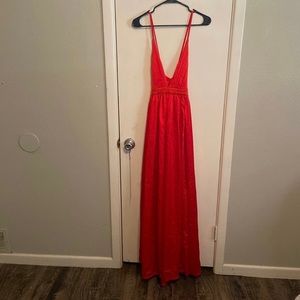 Windsor Red formal Maxi dress